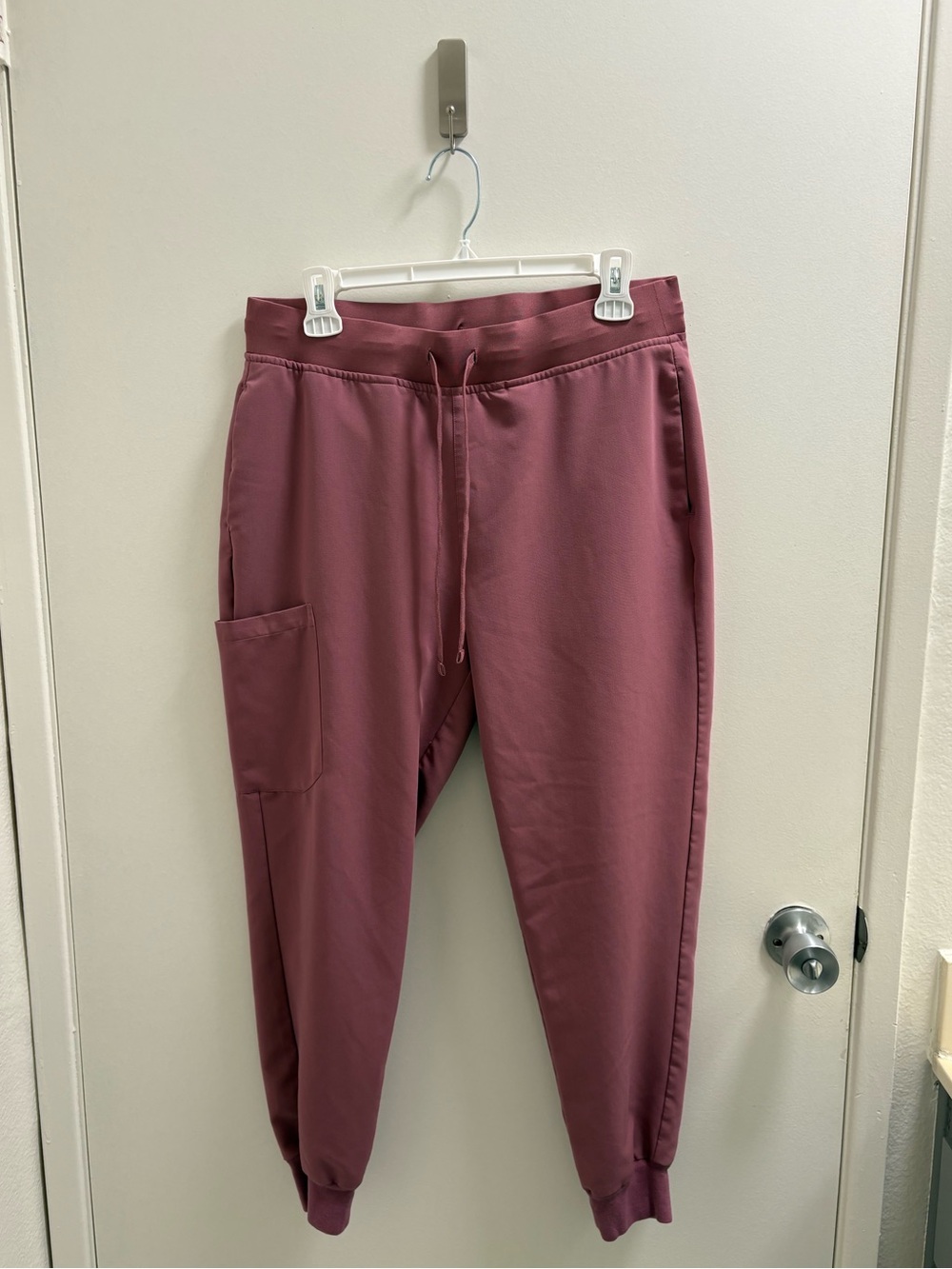 Mandala - High Waisted Jogger - Mauve - Medium Petite